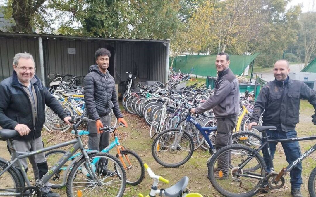 70 vélos d’occasion remis en état seront en vente à petit prix à Breteil